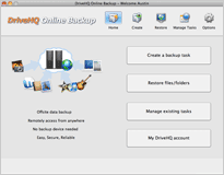 DriveHQ Online Backup screenshots - Business-class Online File / Email Backup software